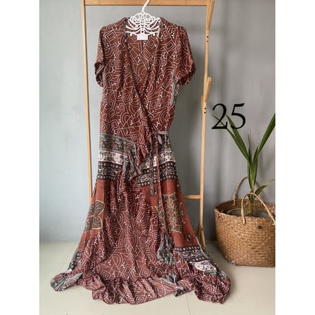 BOHO VIBES JP インドサリー生地リメイクウェア BOHO VIBES JP インドサリー生地リメイクウェア