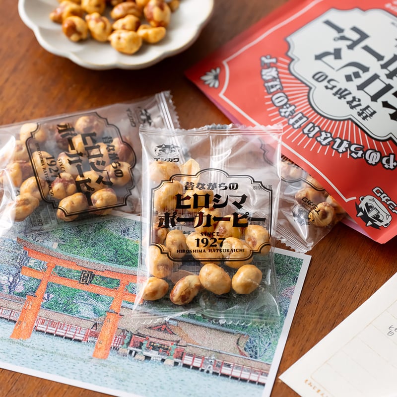 ヒロシマポーカーピー | 豆菓子イシカワのオンラインショップ