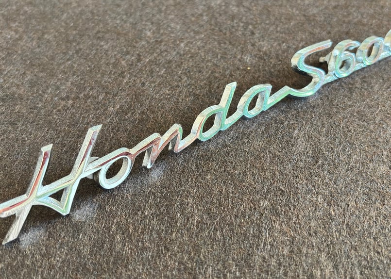 イ*犬様 HONDA S600 S800 トランクエンブレム Honda S800用 トランクエンブレム : ガレージスペシャル - 通販