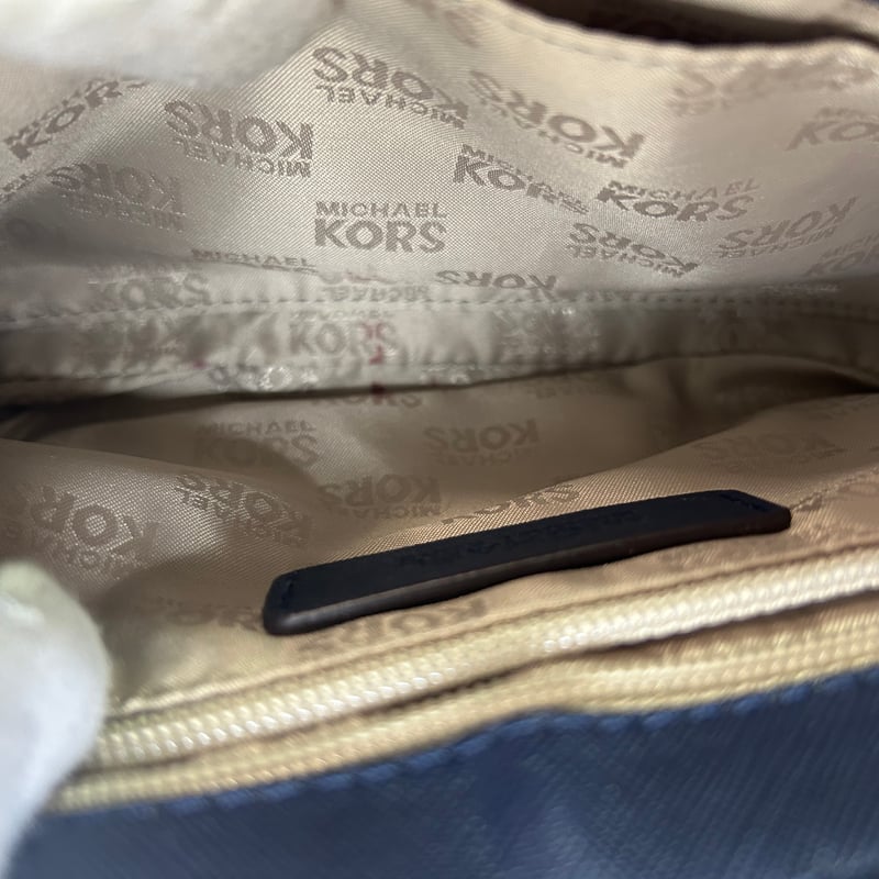 MICHAEL KORS ショルダーバッグ マイケルコース レザー ネイビー MICHAEL KORS ショルダーバッグ マイケルコース レザー ネイビー