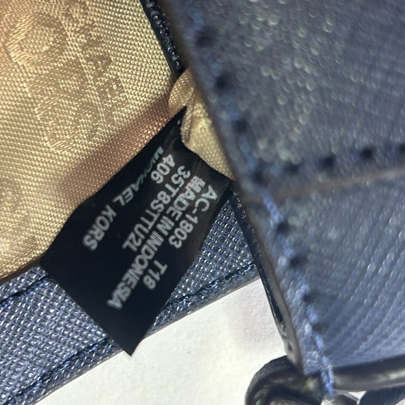 MICHAEL KORS ショルダーバッグ マイケルコース レザー ネイビー MICHAEL KORS ショルダーバッグ マイケルコース レザー ネイビー