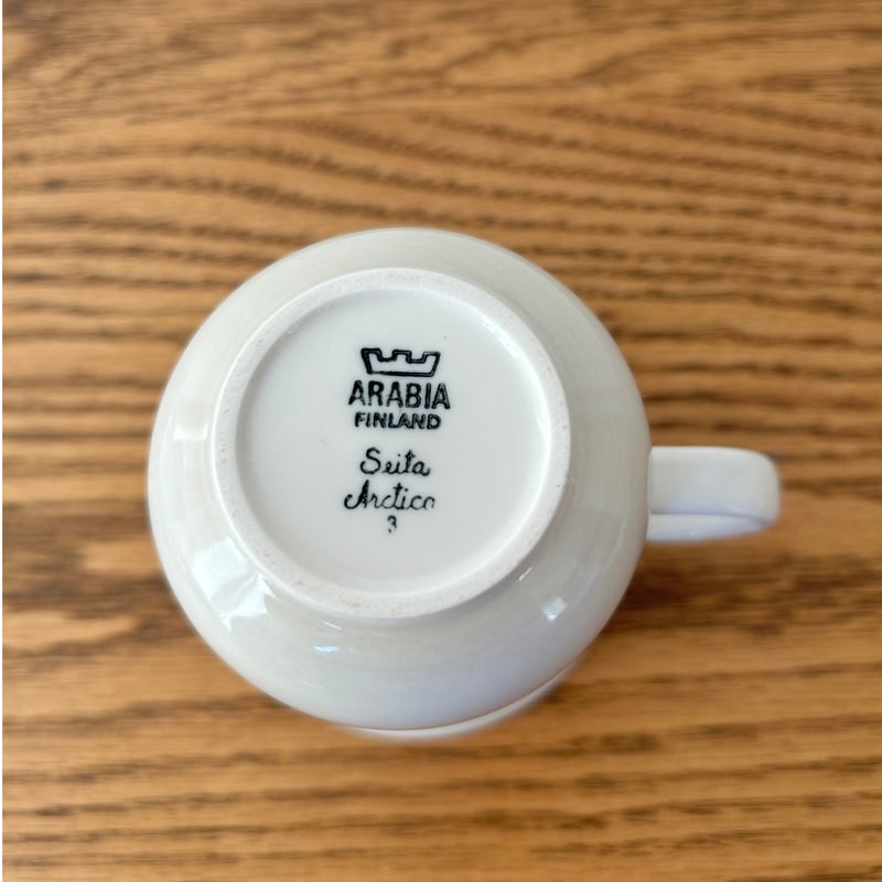 ARABIA Seita Arctica カップ&ソーサー (訳あり) | kitanomori