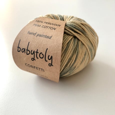 〈babytoly〉-100% Peruvian Pima Cotton Yarn-Tuscany