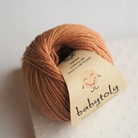 〈babytoly〉Organic Cotton Yarn - TERRACOTTA, 727