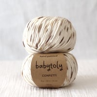 babytoly-100% Peruvian Pima Cotton Yarn - LATTE(毛糸)