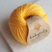 〈babytoly〉Organic Cotton Yarn - SUNFLOWER, 064