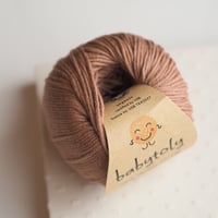 〈babytoly〉Organic Cotton Yarn - MOCHA, 225