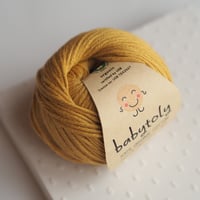 〈babytoly〉Organic Cotton Yarn - MUSTARD, 780