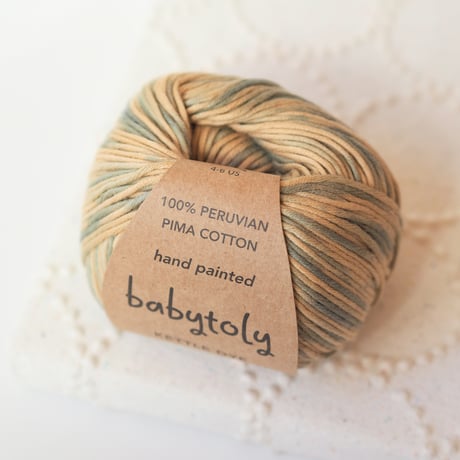 〈babytoly〉-100% Peruvian Pima Cotton Yarn-Tuscany