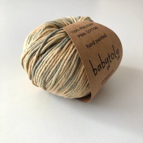 〈babytoly〉-100% Peruvian Pima Cotton Yarn-Tuscany