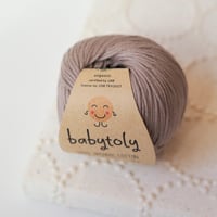〈babytoly〉Organic Cotton Yarn - TAUPE, 460