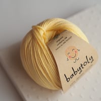 〈babytoly〉Organic Cotton Yarn - CANARY, 420