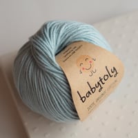 〈babytoly〉Organic Cotton Yarn - DUCK EGG BLUE, 850