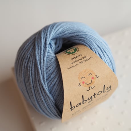 〈babytoly〉Organic Cotton Yarn -SERENITY, 598