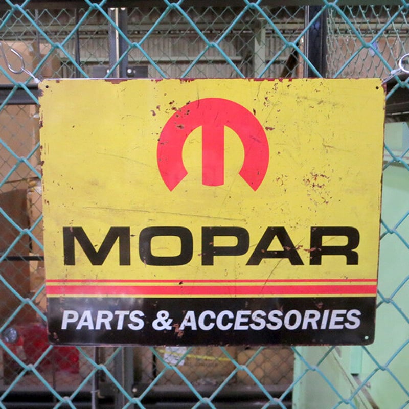 メタルサイン MOPAR 【ブリキ看板】 | M&S Garage