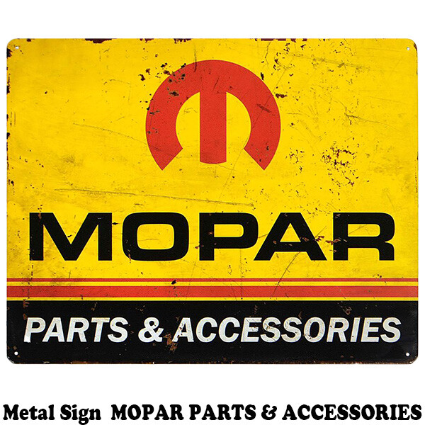 メタルサイン MOPAR 【ブリキ看板】 | M&S Garage