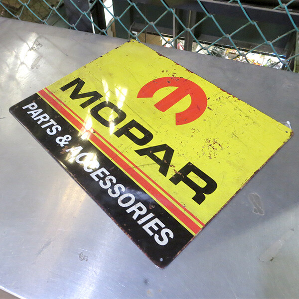 メタルサイン MOPAR 【ブリキ看板】 | M&S Garage