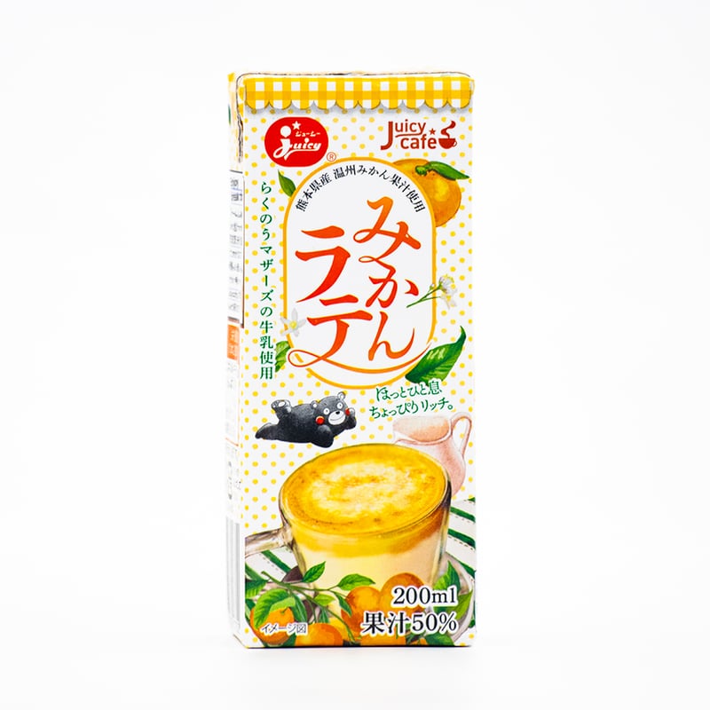 みかんラテ [200ml紙×24本入] | JA熊本果実連