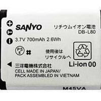 純正 DB-L80 新品 日本語 サンヨー電池 D-BL80 DBL80