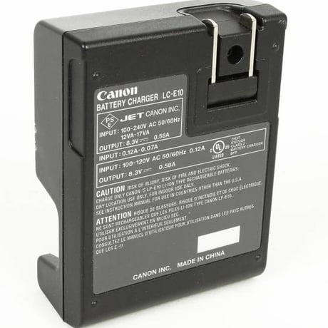 LC-E10 新品 Canon キヤノン 純正 バッテリーチャージャー 充電器