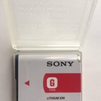NP-BG1 新品 Sony ソニー 純正 バッテリー プラスチックケース