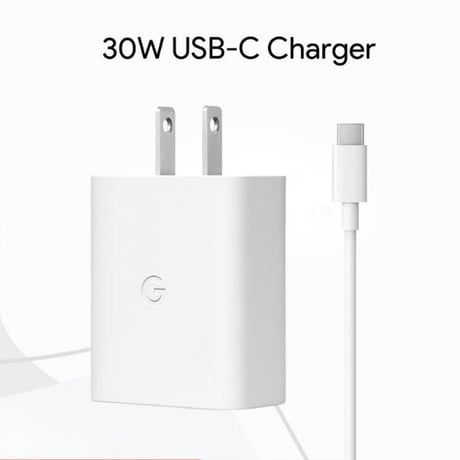 Google Pixel 純正 30W USB-C 充電器 新品 ケーブルも