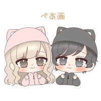 ミニキャラ　ペア画