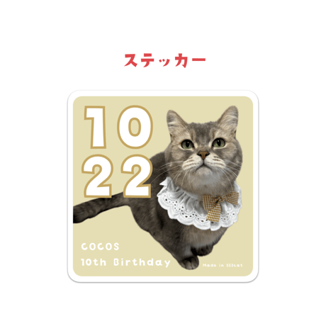 ココスバースデー2025限定アクキー＆ステッカー