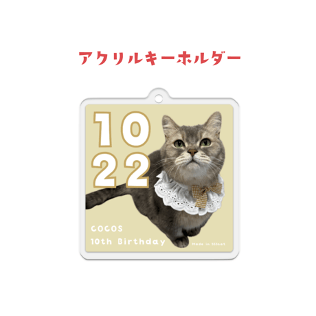 ココスバースデー2025限定アクキー＆ステッカー