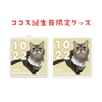 ココスバースデー2025限定アクキー＆ステッカー