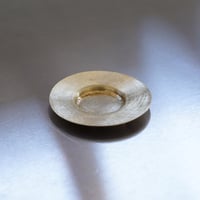 竹俣勇壱_茶托(真鍮/丸)