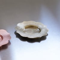 竹俣勇壱_茶托(真鍮/輪花)