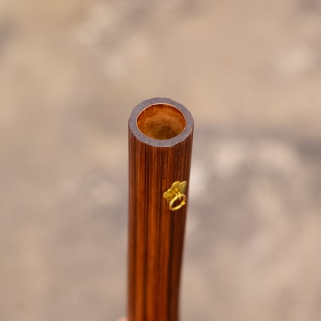 丸竹一輪挿しシボ竹 43cm CS
