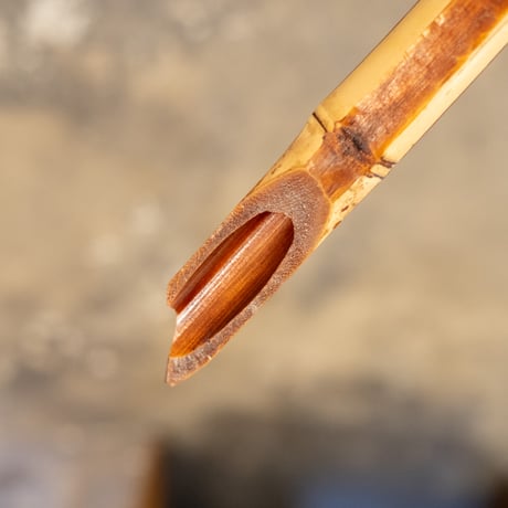 丸竹一輪挿し四面取り26.5cm CS