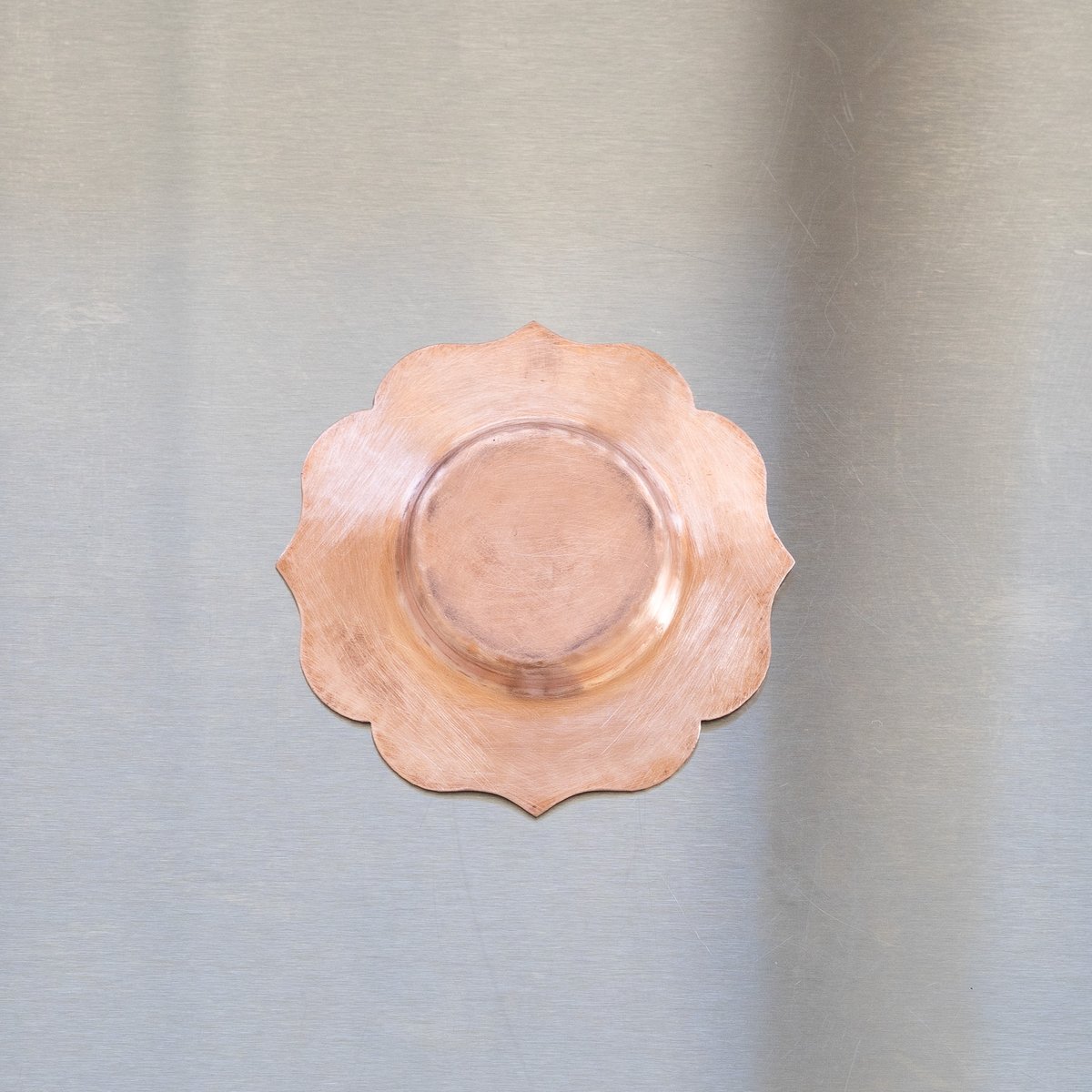 竹俣勇壱_茶托(銅/輪花) | 暮らしの品 つかもと