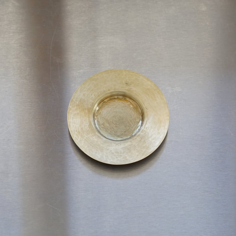 竹俣勇壱_茶托(真鍮/丸) | 暮らしの品 つかもと