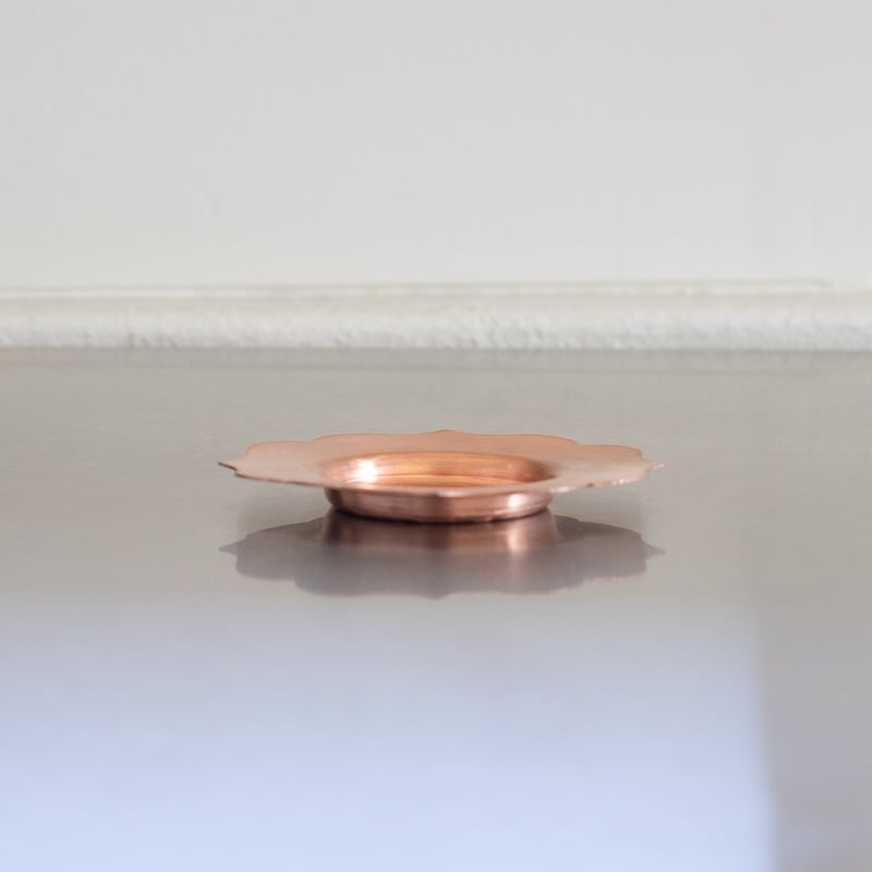 竹俣勇壱_茶托(銅/輪花) | 暮らしの品 つかもと