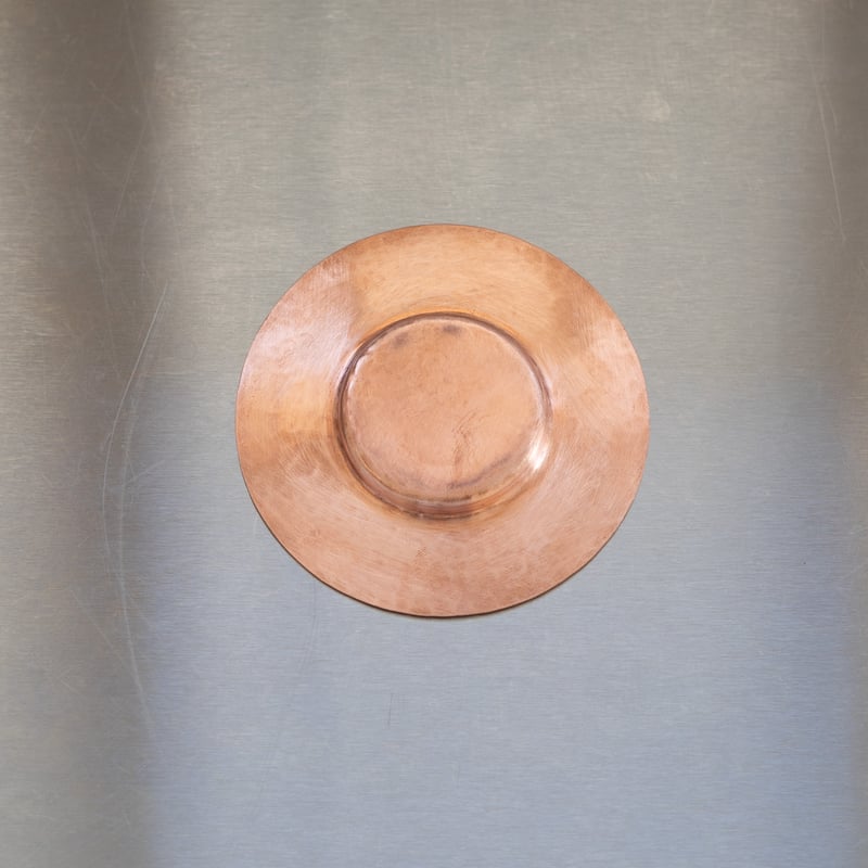 竹俣勇壱_茶托(銅/丸) | 暮らしの品 つかもと