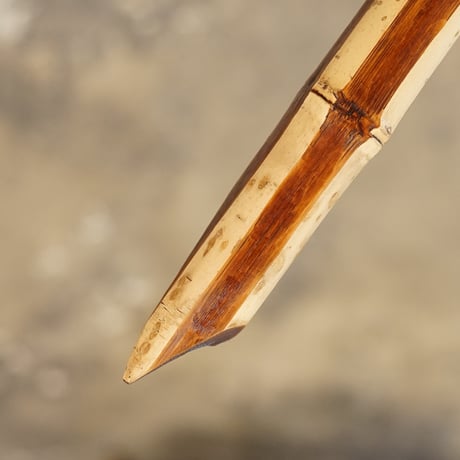 丸竹一輪挿し四面取り26.5cm CS