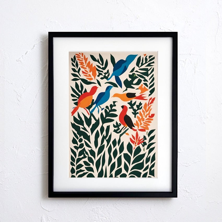 北欧/アート/インテリア/絵画/鳥　【風】 fit=scale-down,w=1200