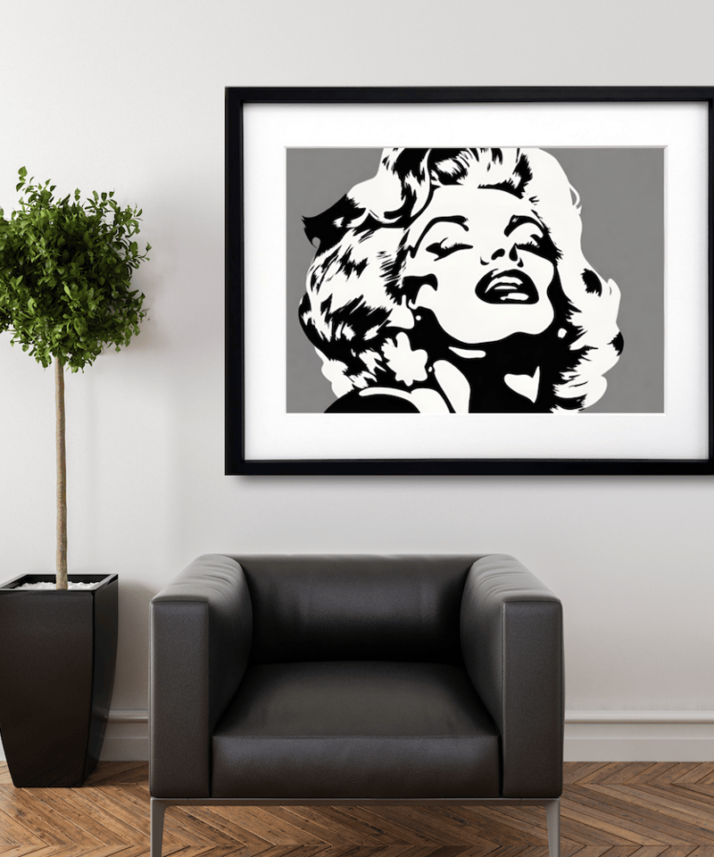Marilyn Monroe｜永遠のハリウッドアイコンを描くアートポスター