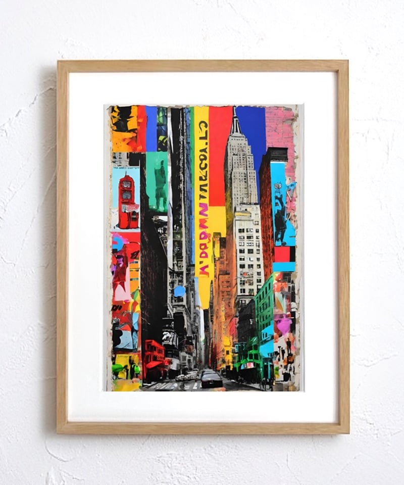 ドローイング アブストラクトアート 抽象画 New York ドローイング アブストラクトアート 抽象画 New York
