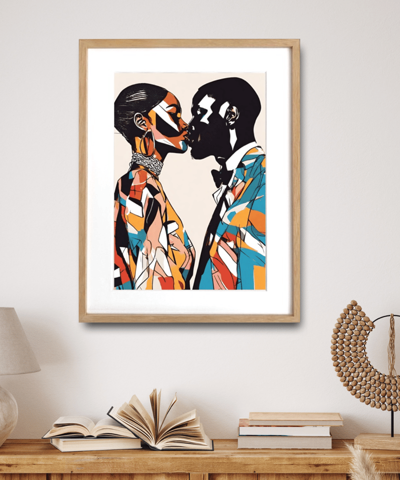 Truth｜抽象ラインで真実を描いたミニマルアートポスター｜北欧モダン