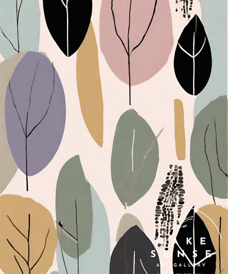 Tranquil｜静けさを生むミニマルアートポスター｜北欧モダンに合う洗練