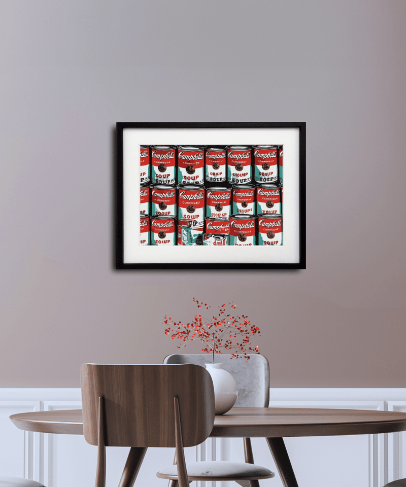 スープ缶 キャンベル Soup 現代アートおしゃれポスター Pop Art スープ缶 キャンベル Soup 現代アートおしゃれポスター Pop Art