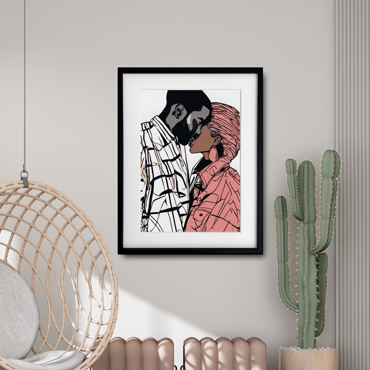 要問い合せ♥️女心上がるお洒落アート♥️海外インテリア　額　絵　アート　他種 鮮やかな色彩で心を表現する『color of heart』。A4〜A2サイズ