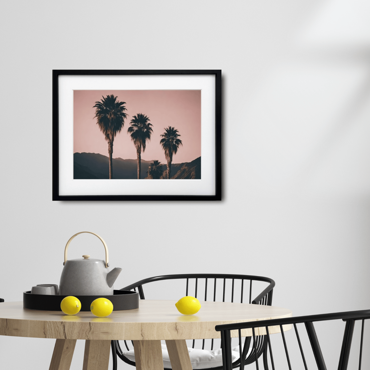 写真 カリフォルニア 西海岸 ヴィンテージ パームツリー サン