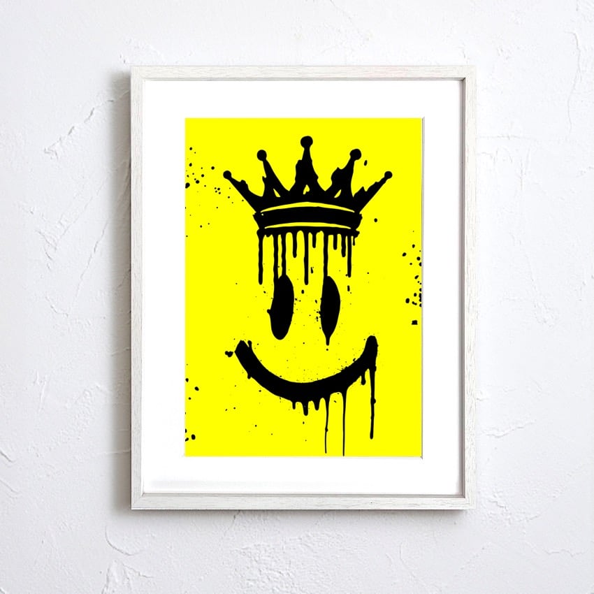 スマイリーフェイス アート サイン入り 楽天市場】SMILEY FACE / スマイリーフェイス「Graffiti Art