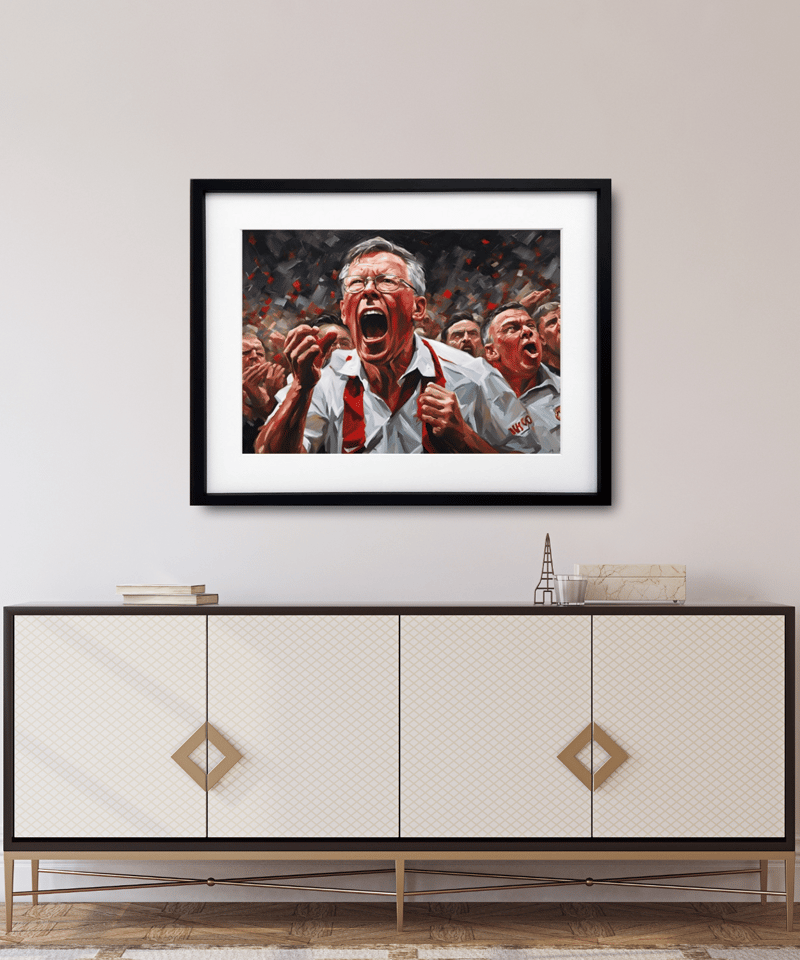 Sir Alex｜アレックスファーガソン監督アートポスター｜マンチェスター