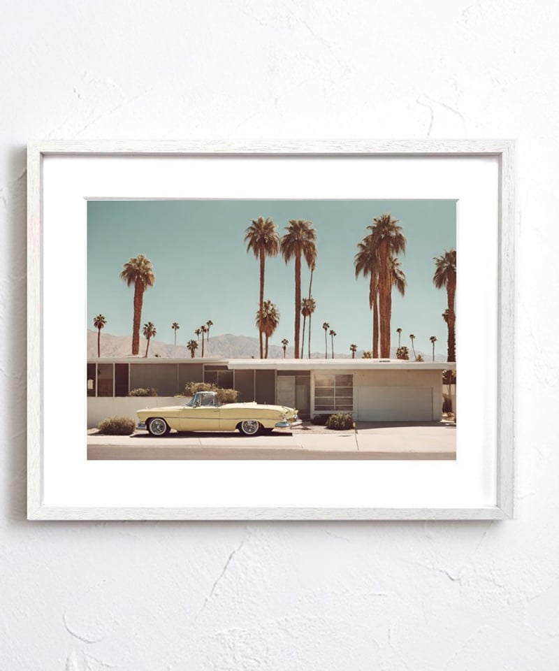 Hollywood｜西海岸ハリウッドのレトロモダンアートポスター｜部屋が